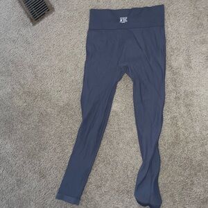 OQQ. Grey leggings sz xl